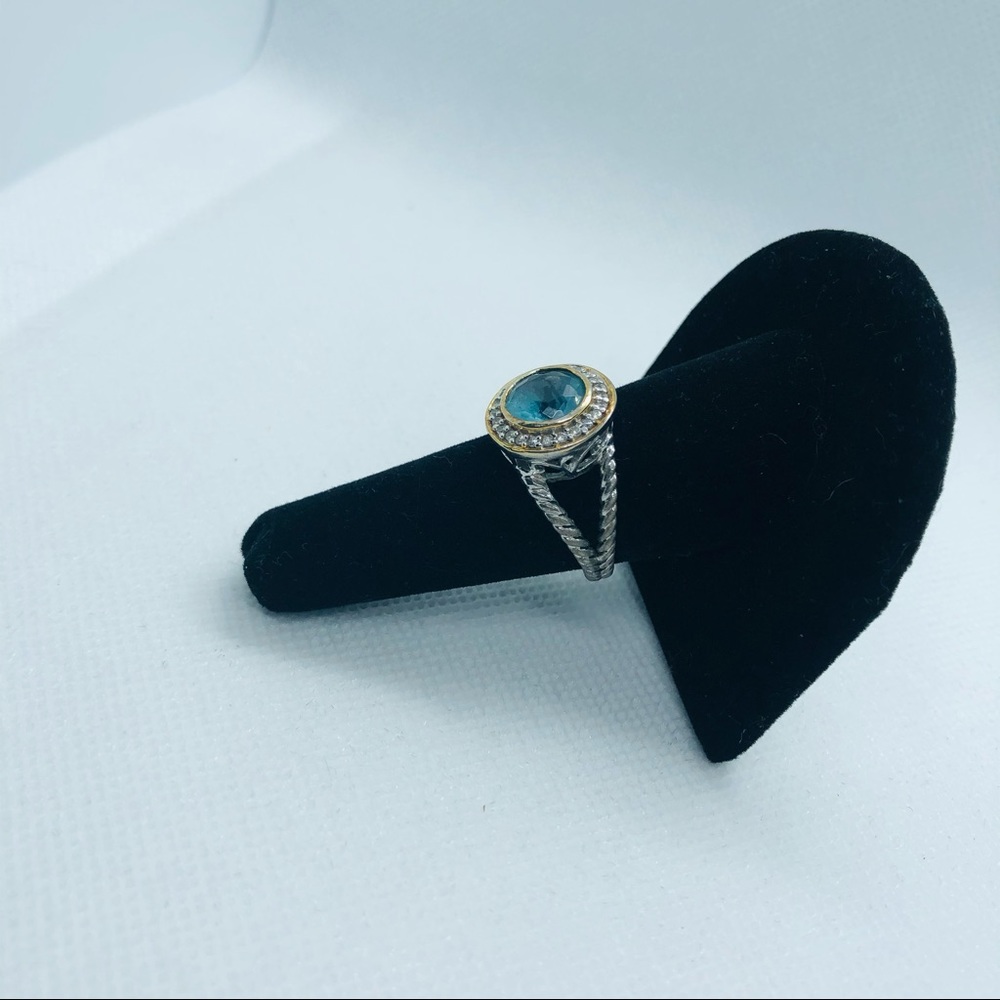Blue Stone Ring - image 4
